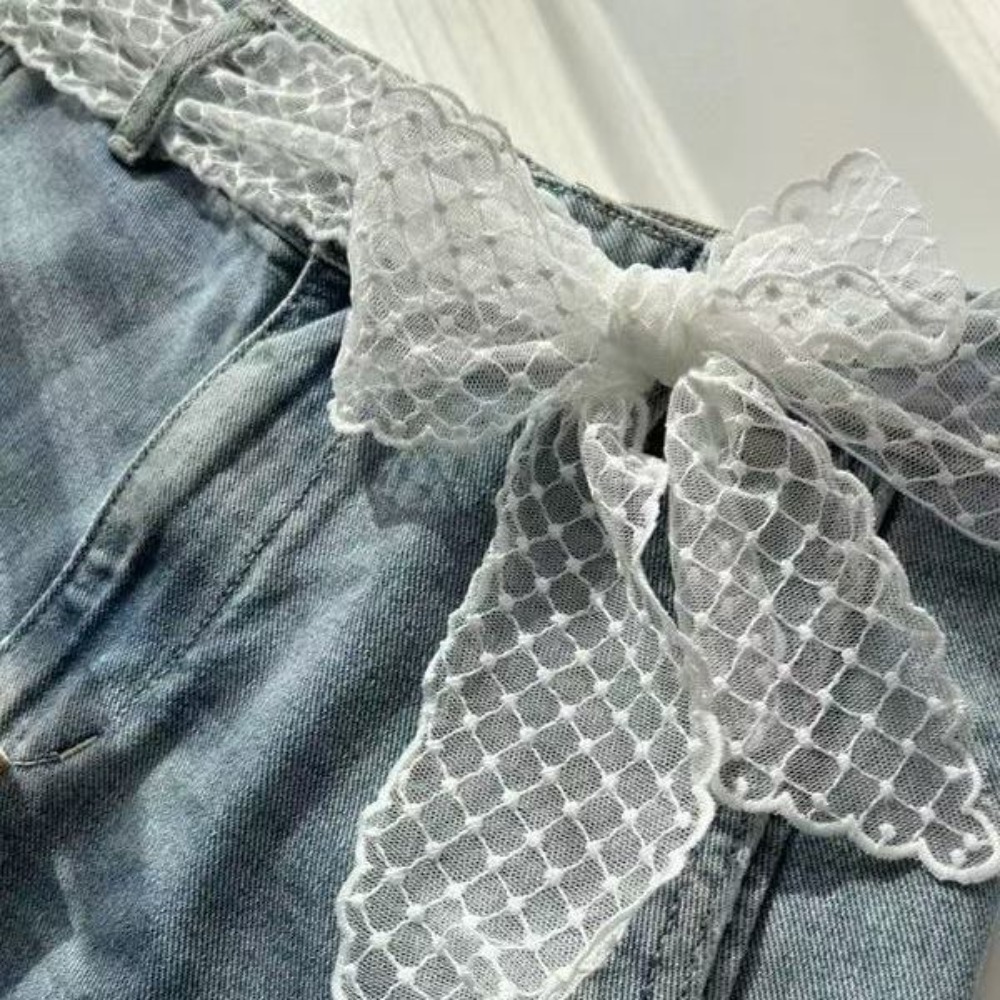 Słodki biały koronkowy pasek d – Jeans recenzja i cena