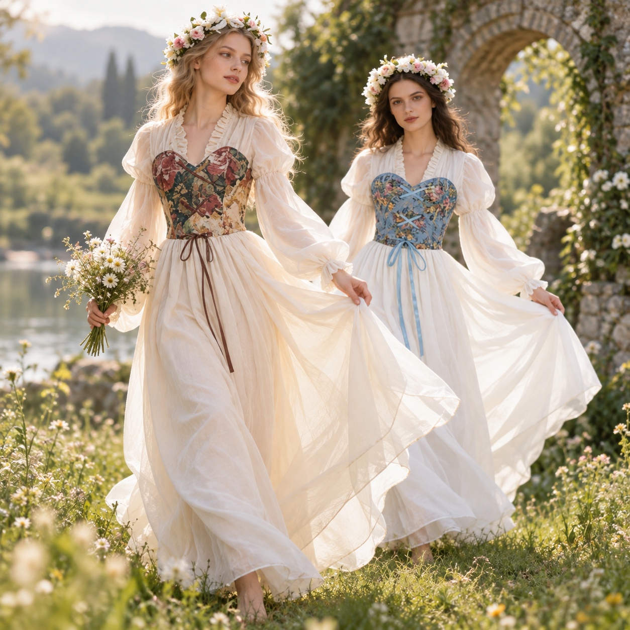 Sukienka w stylu renesansowym  – Dresses recenzja i cena